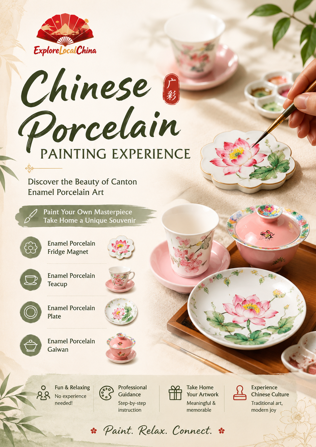 Discover the Beauty of Canton Enamel Porcelain Art